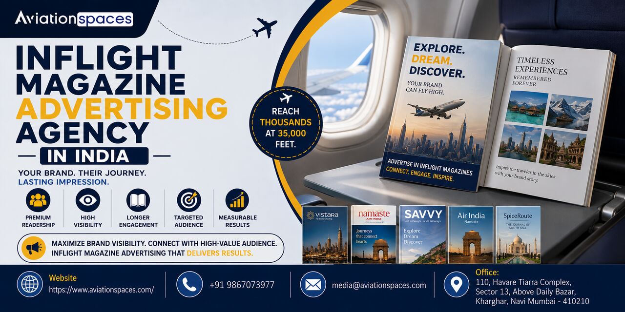 Navi Mumbai, Marketing, Best Inflight Magazine Advertising Agency In India 2026