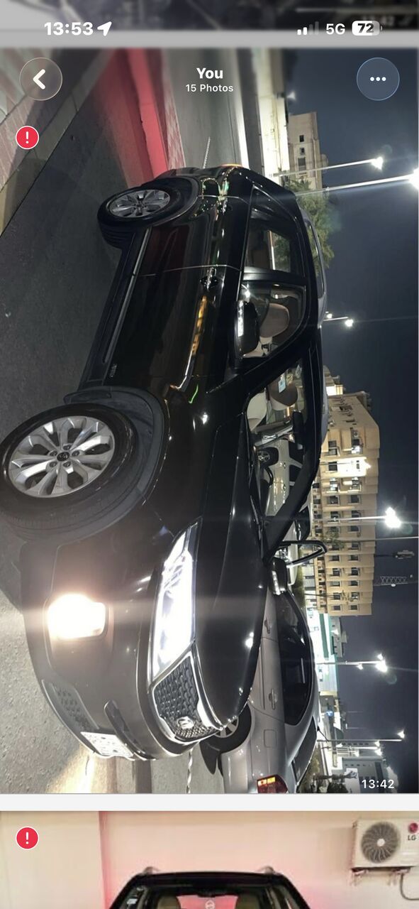 Al Malaz, Vehicles, Cars & Trucks , SAR 45000,  Kia Sorento Petrol,  2015,  Automatic,  181009 KM,  Kia Sorento  SUV  Full Option