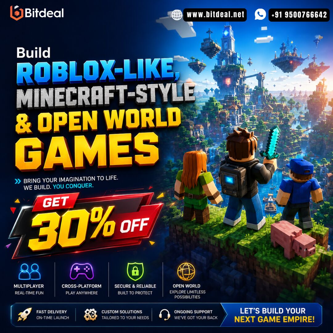 Dubai, Business, Build Roblox-Like, Minecraft-Style & Open World Games &ndash; Get 30% OFF