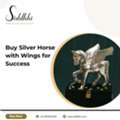 INR 225,  Buy Silver Horse With Wings For Success, Power & Vastu Décor | Siddhhi Arts