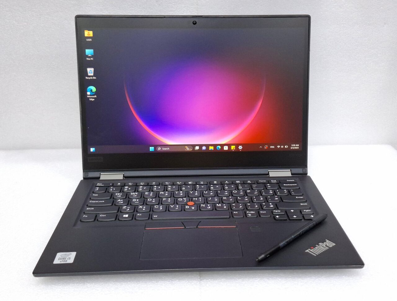 Riffa, Computers, BHD 119,  LENOVO X1 Yoga Core I5 8th Generation Touch Laptop + Tablet With PEN 14" FHD LED 16GB RAM