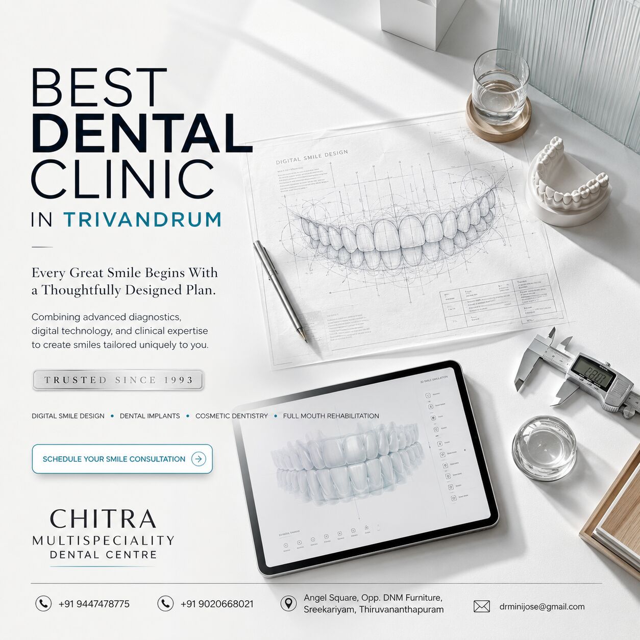 Kerala, Health, Best Dental Clinic In Trivandrum | Chitra Multispeciality Dental Centre