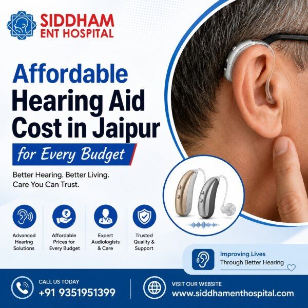 Jaipur, Health, Affordable Hearing Aid Cost In Jaipur For Every Budget