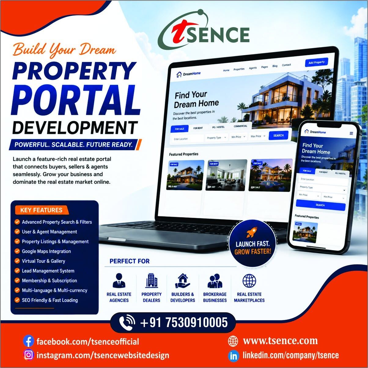 Mumbai, Web Design & Development, Affordable Custom Web Design, Mobile Apps & SEO Agency - TSENCE