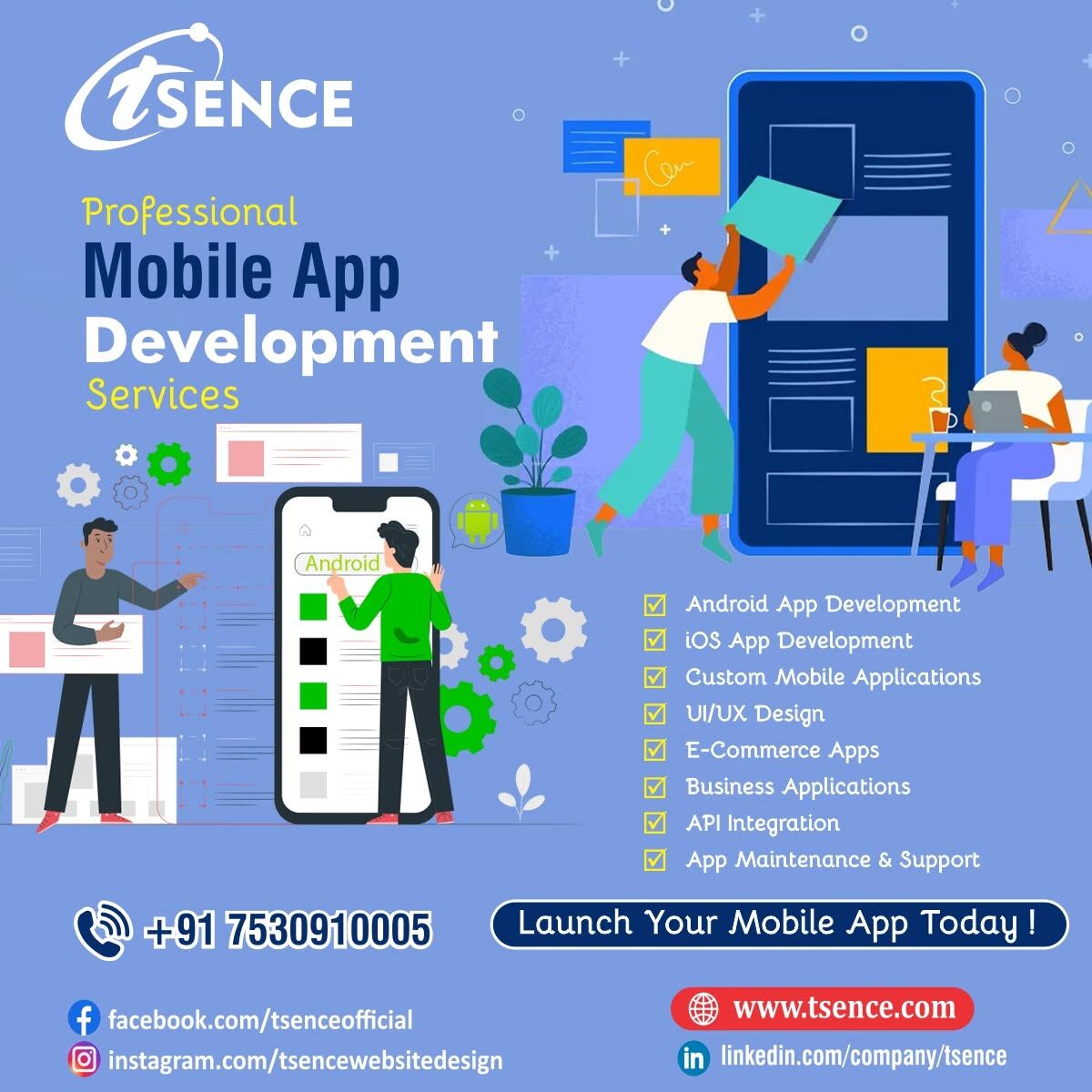 Mumbai, Web Design & Development, Affordable Custom Web Design, Mobile Apps & SEO Agency - TSENCE