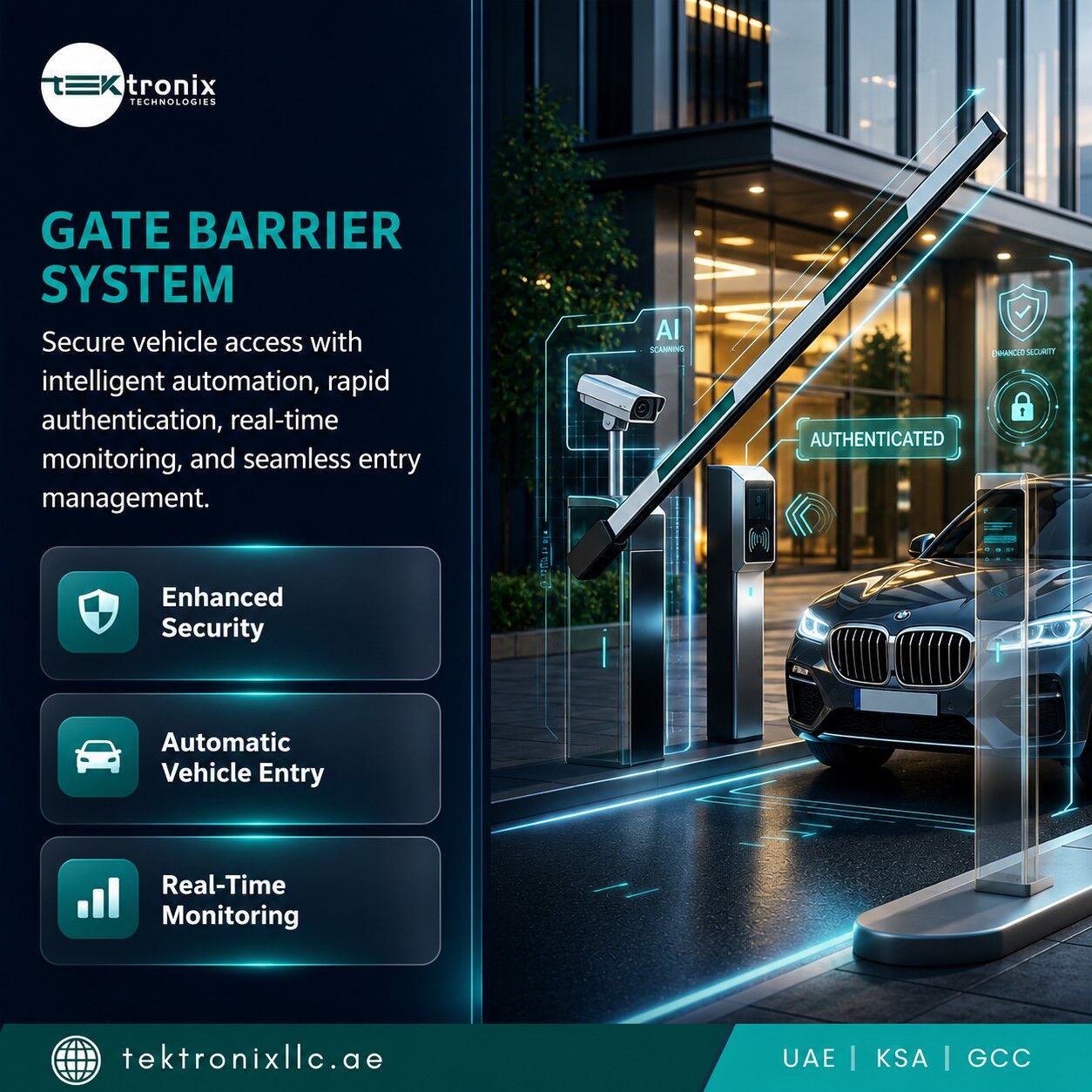 Dubai, Technical, Gate Barrier System For Safer Campuses In UAE