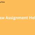 Unlock Academic Excellence: Law Assignment Help Awaits!