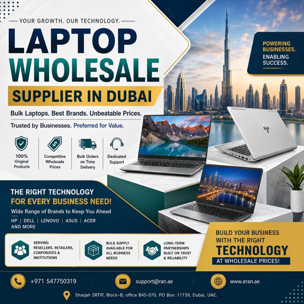 Dubai, Computers, AED 100,  Best Laptop Wholesale Supplier In Dubai For Corporate And Educational Needs