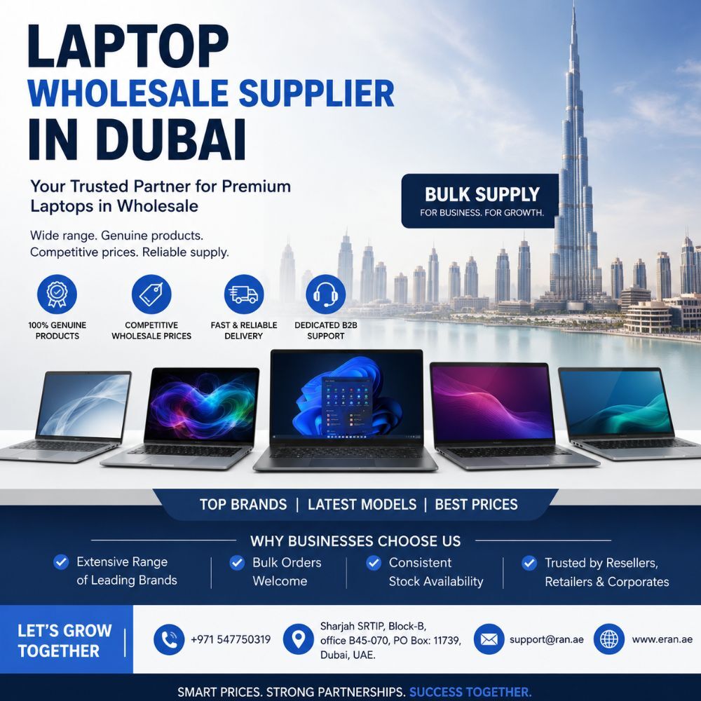 Dubai, Computers, AED 100,  Best Laptop Wholesale Supplier In Dubai For Corporate And Educational Needs