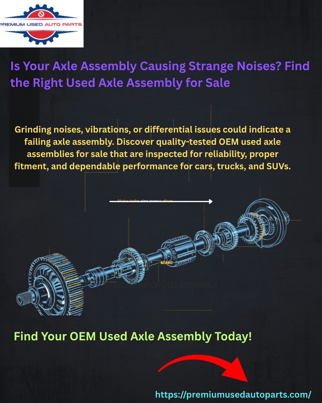 New York, Automotive, Signs Of A Failing Axle Assembly & How To Choose A Quality OEM Replacement