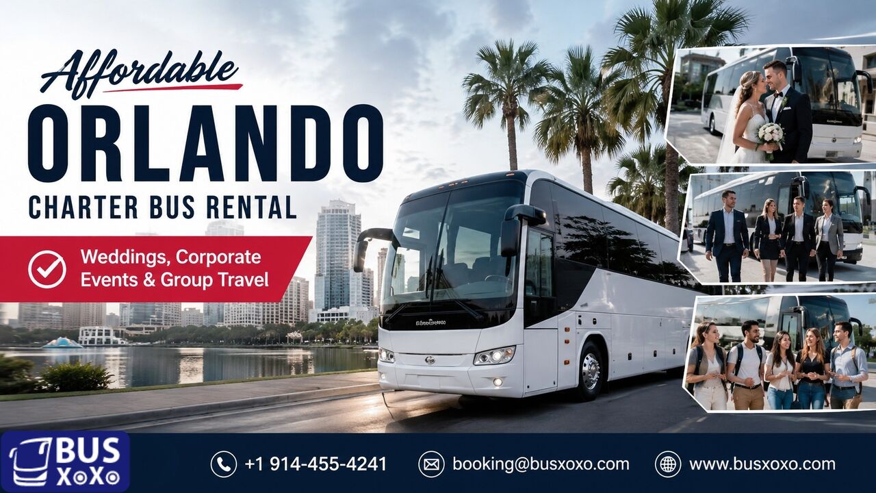 New York, Travel, Affordable Orlando Charter Bus Rental For Weddings, Corporate Events & Group Travel