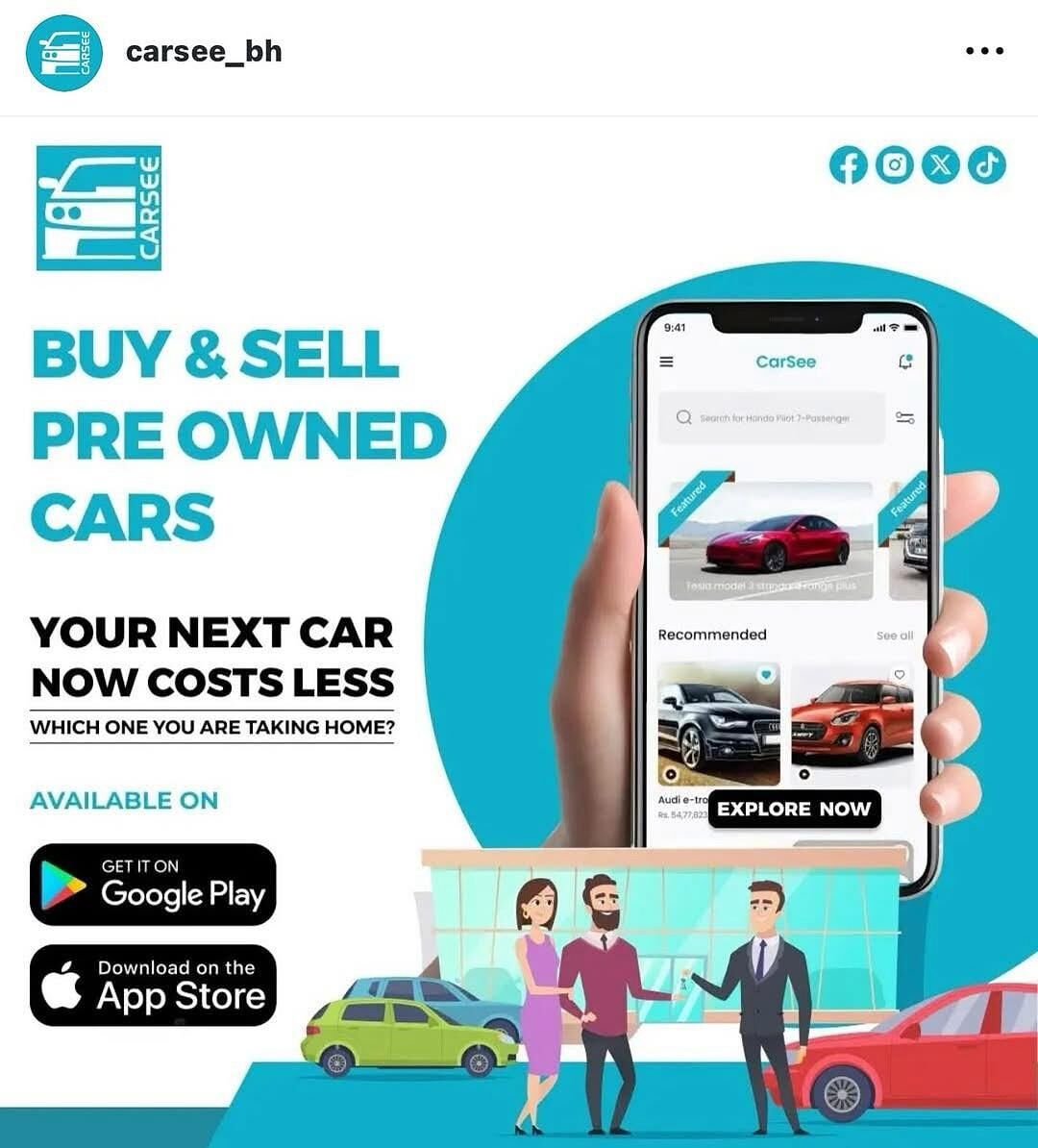 Manama, Business, BUY • SELL • DRIVE – THE SMART WAY WITH CARSEE! 🚗