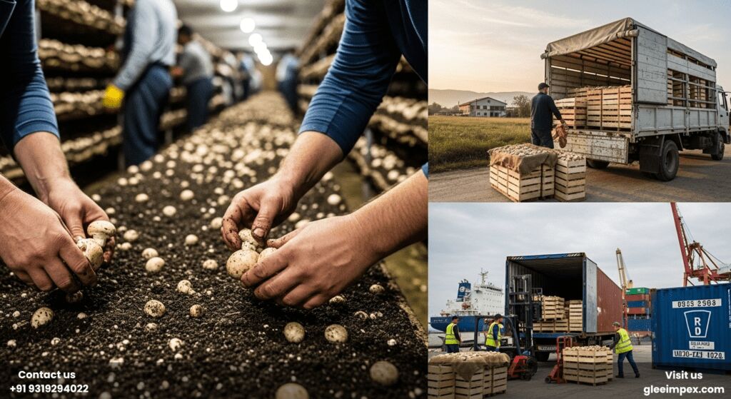 Mumbai, General, Source Premium Mushrooms From A Trusted Mushroom Exporter In India