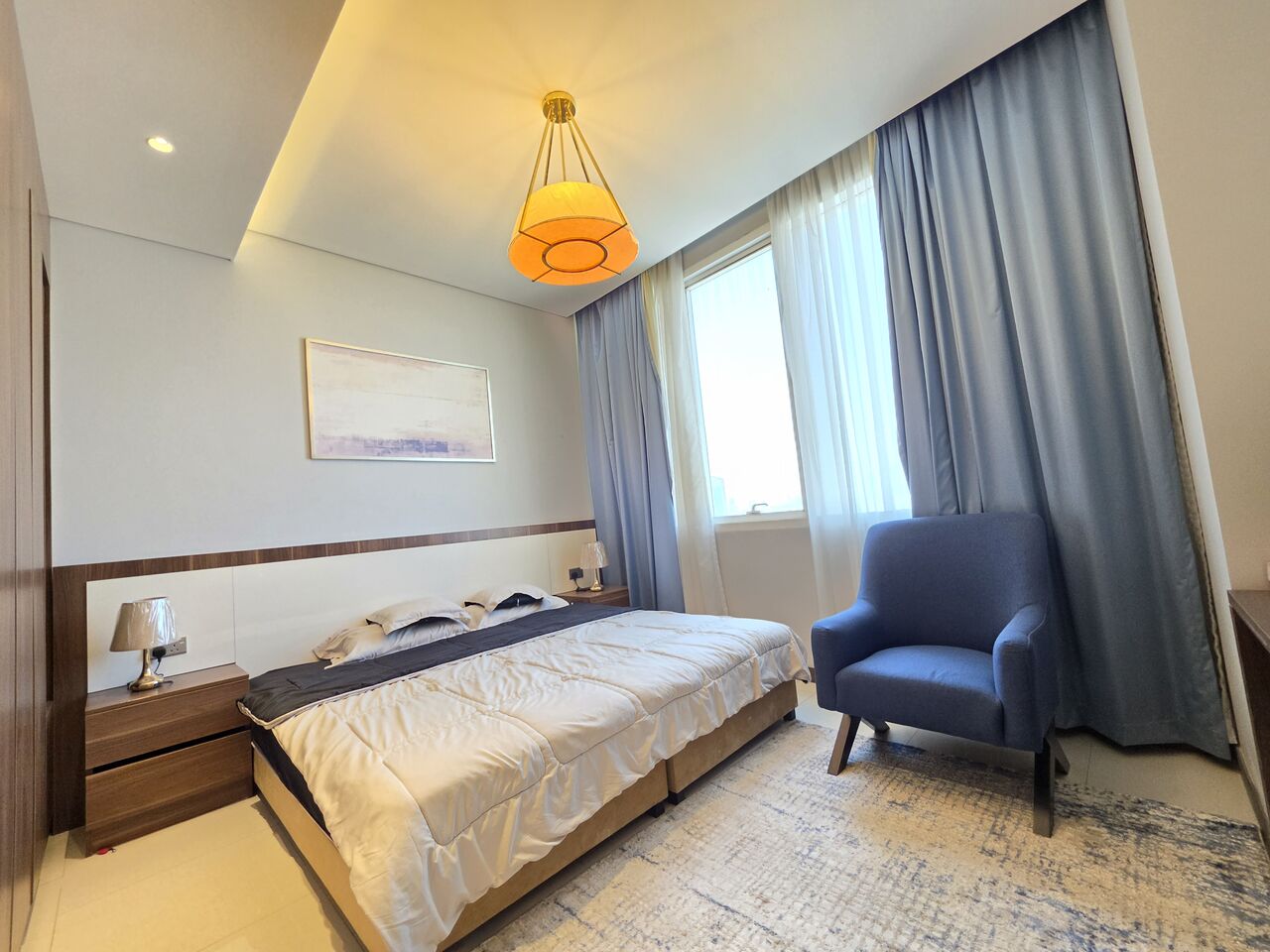 Juffair, Apartments, Flats, Houses & Villas, BHD 280/month,  Furnished,  1 BR,  85 Sq. Meter,  Modern Flat With Balcony Offer Price Near Oasis Mall Juffair