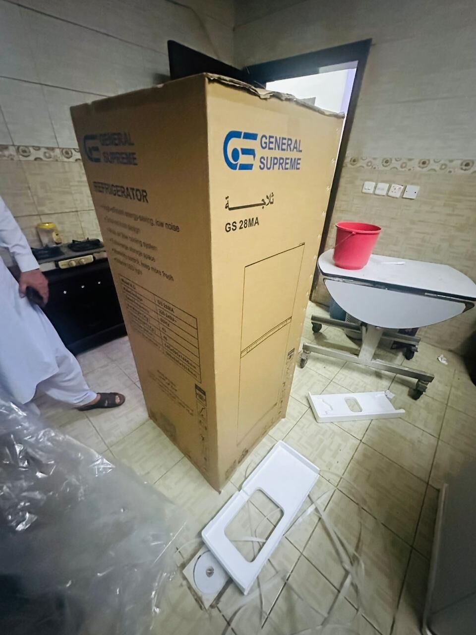 Yanbu, Household Items, SAR 2000,  New Fridge 200 L, Zamil Window AC, 46 LED With Andriod Box(smart). Washing Machine