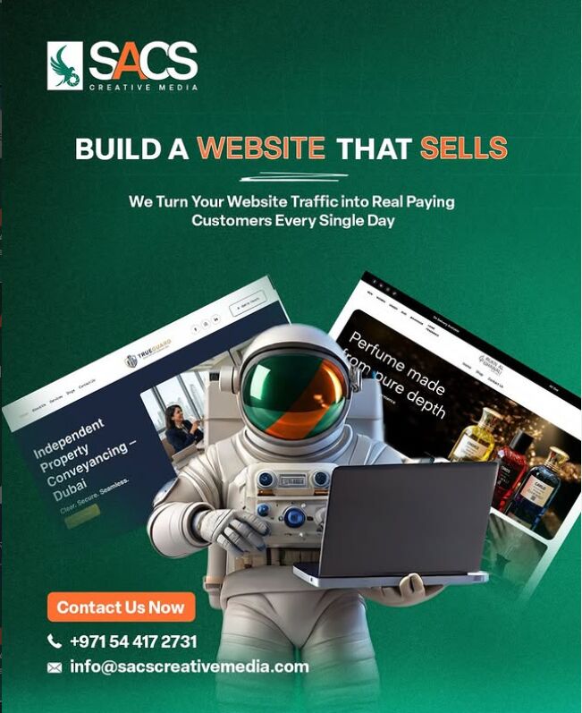 Sharjah, Web Design & Development, Website Design Company In Dubai
