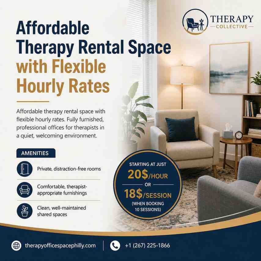 New York, Health, Fully Furnished Therapy Rental Space For Therapists