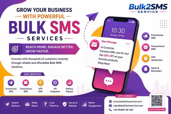Gurgaon, Marketing, Connect With Thousands Of Customers Through Bulk SMS Services