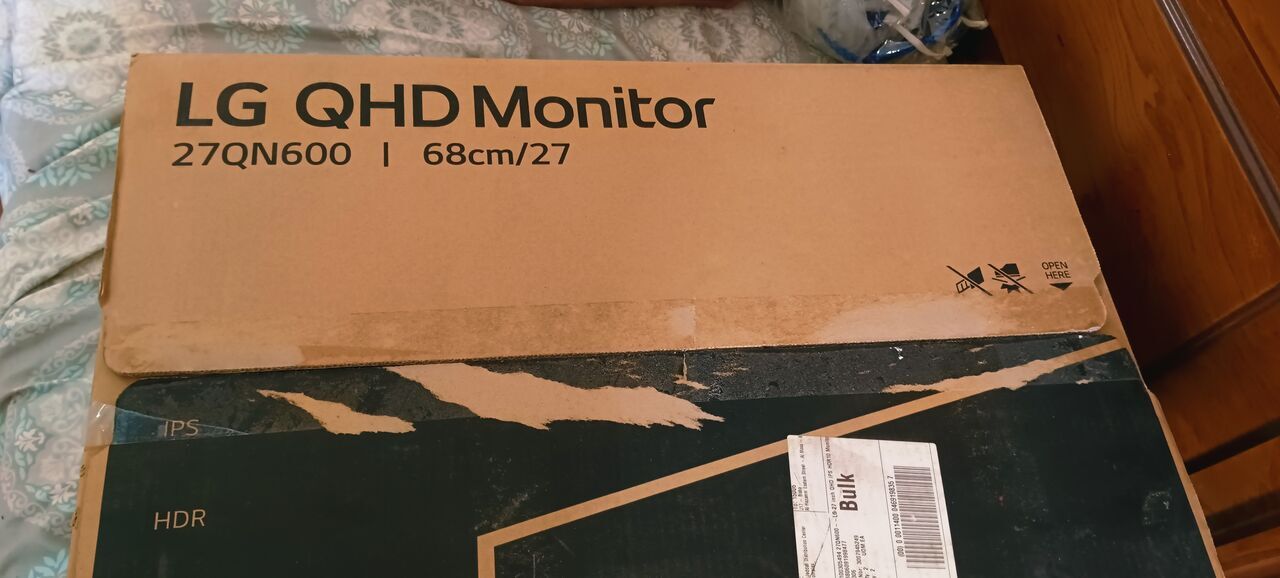 Rabigh, Computers, SAR 400,  شاشة ال جي 27 بوصة 2K QHD IPS مع ذراع هيدروليكي للماو