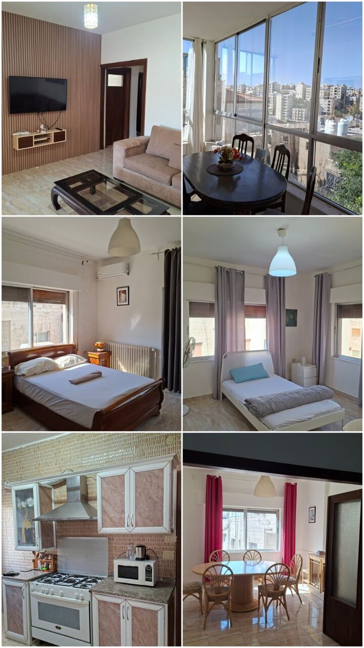 Amman, Apartments, Flats, Houses & Villas, JOD 500/month,  Furnished,  3 BR,  130 Sq. Meter,  Amazing Furnished Bedroom Apartement For Rent