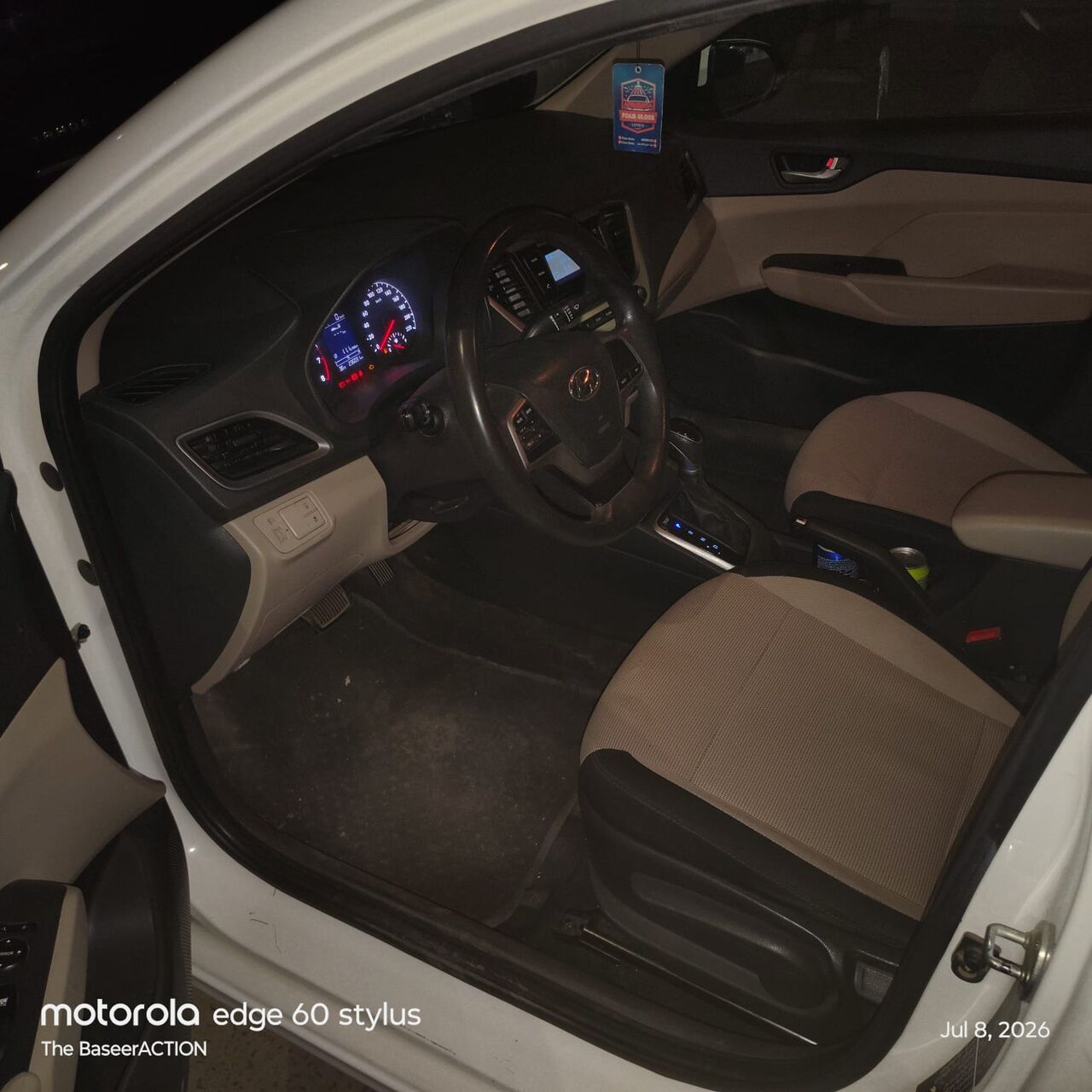 Jeddah, Vehicles, Cars & Trucks , SAR 28500,  Hyundai Accent,  2020,  Automatic,  276000 KM,   |  | White | هيونداي أكسنت