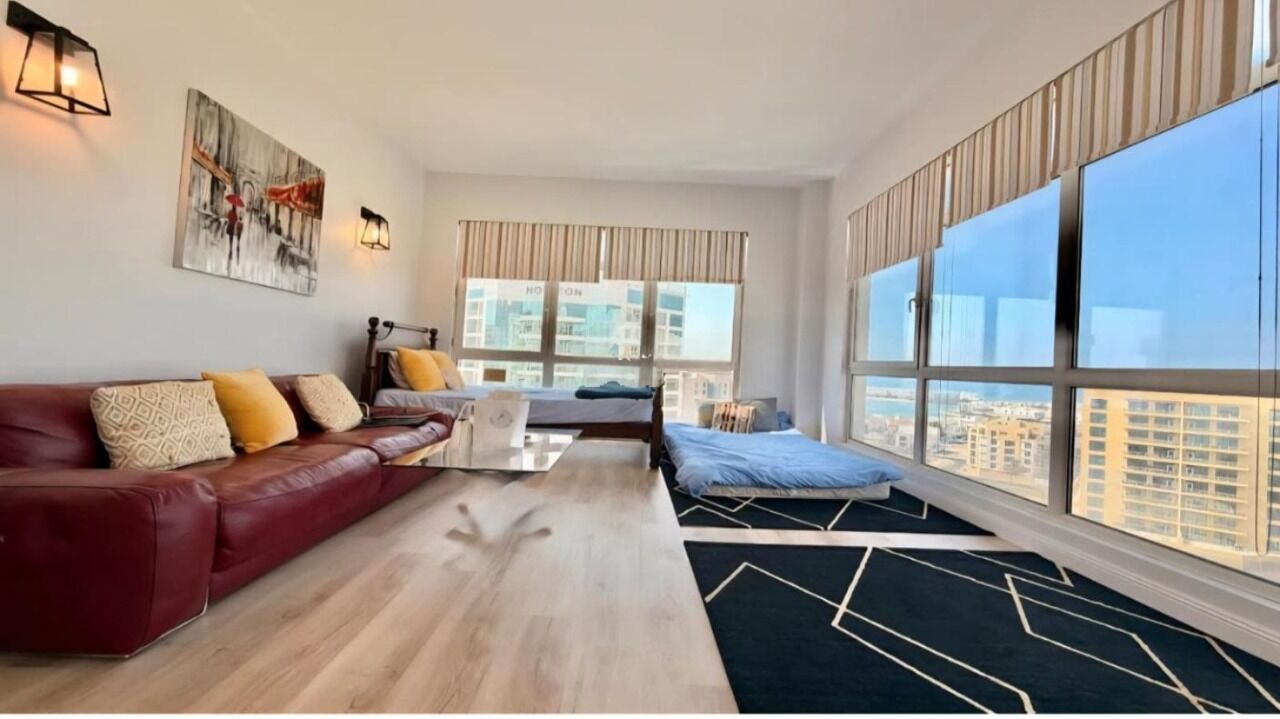 Amwaj Islands, Apartments, Flats, Houses & Villas, BHD 700/month,  Furnished,  4 BR,  200 Sq. Meter,  Spacious 4 BR FF Apartment With Balcony Close To Lagoon Park