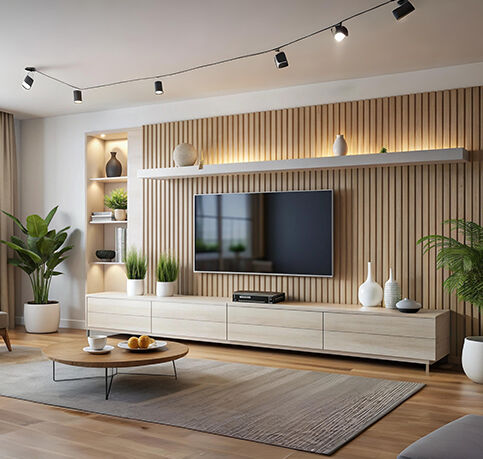 Bangalore, Interior Design, Luxury TV Unit Designs For Modern Homes
