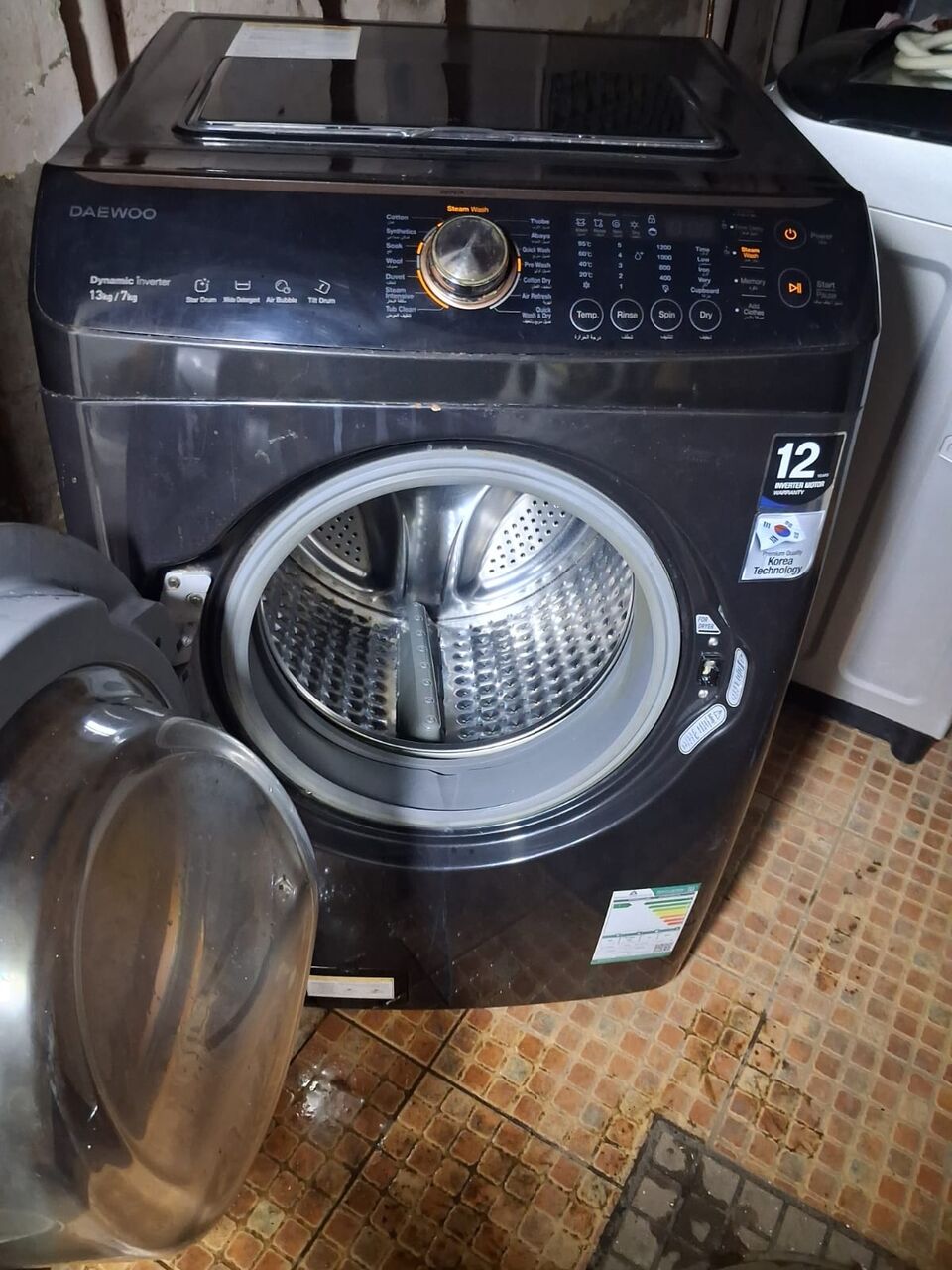Jeddah, Appliances, SAR 950,  ✓DAEWOO Premium Front Load Washer + Dryer – 13KG + 7KG Only 950 SAR!