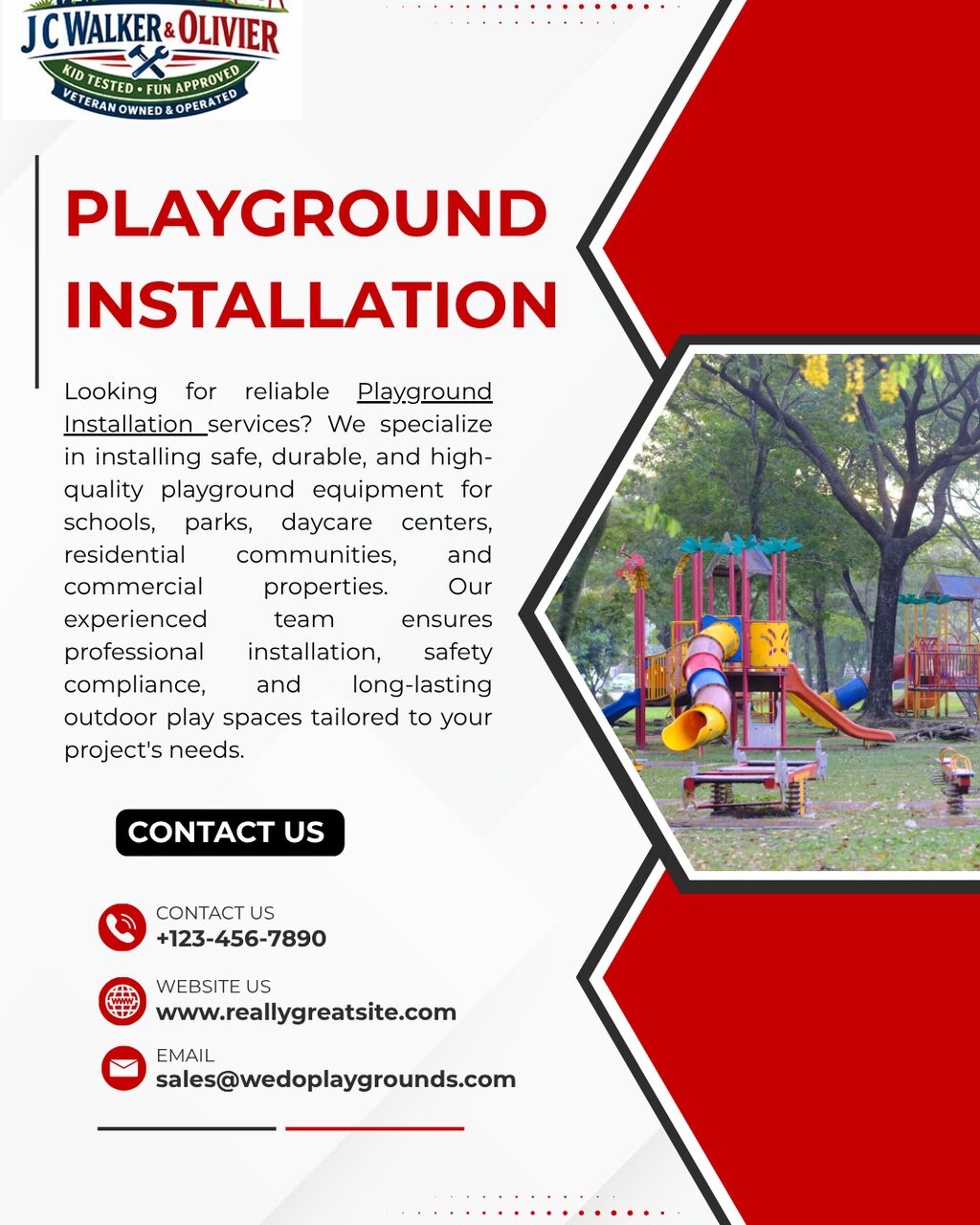 New York, Construction, Professional Playground Installation Services For Safe & Durable Play Areas