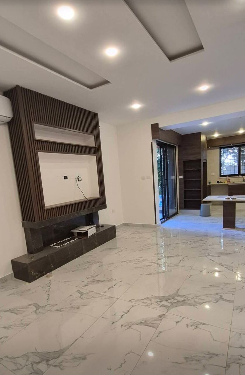 Amman, Apartments, Flats, Houses & Villas, JOD 8500/year,  Furnished,  2 BR,  Ground Semi Furnished 2B Apart With Garden In Um Uthaina 00962777688956