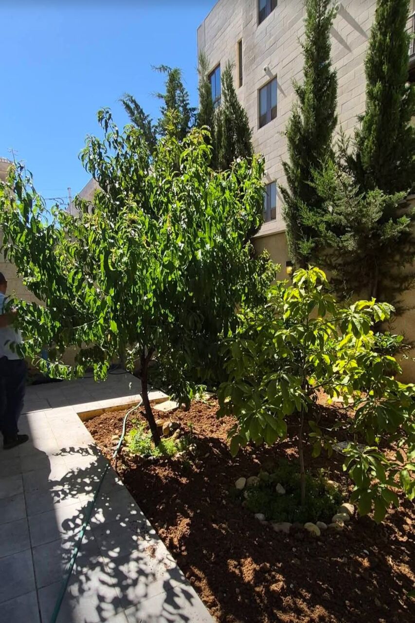 Amman, Apartments, Flats, Houses & Villas, JOD 8500/year,  Furnished,  2 BR,  Ground Semi Furnished 2B Apart With Garden In Um Uthaina 00962777688956