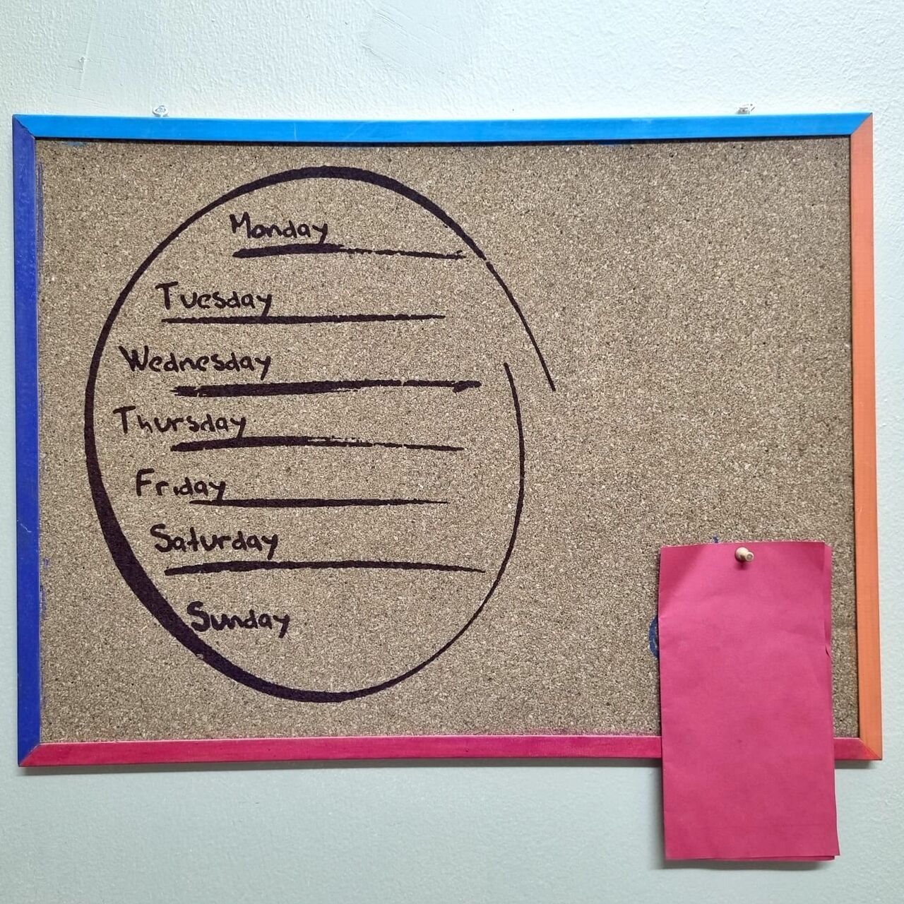 Jubail, Furniture, SAR 10,  Cork Board (23 In X 17 In)
