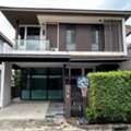 THB 60000,  70 Sq. Feet,  For Rent, 2-story Detached House, 70 Sq M, 3 Bedrooms, Manthana Village. On Nut-Wongwaen