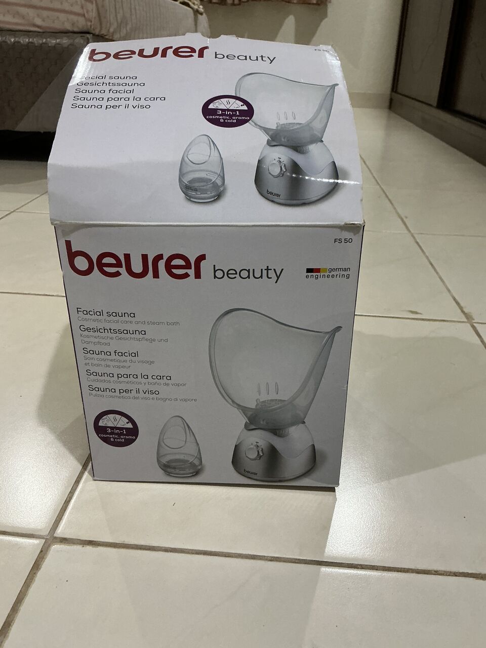 Jubail, Health & Beauty Items, SAR 40,  BEURER BEAUTY FACIAL SAUNA