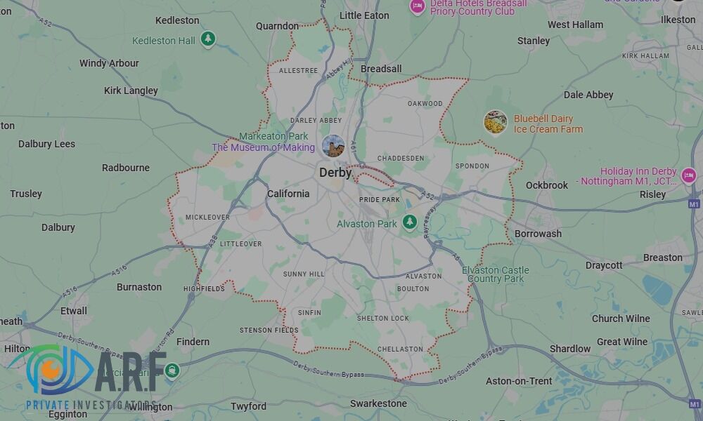 London, Legal, Reliable Private Detective Services Throughout Derby And Derbyshire