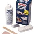 USD 35,  3M 7 Piece Fiberglass Repair Kit 8 Oz Fiberglass Resin, .2 Oz Liquid Hardener Plastic Spre