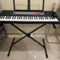 SAR 500,  Yamaha PSR-F50 Portable  Digital Keyboard Black Including Stand