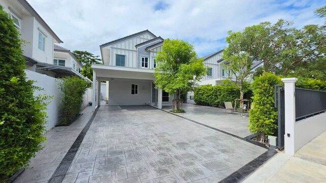 Bangkok, Villas, THB 65000,  81 Sq. Feet,  Single House For Rent, Villaggio 3 Srinakarin-Bangna, Size 81 Sq M, Patchwork Area 150 Sq
