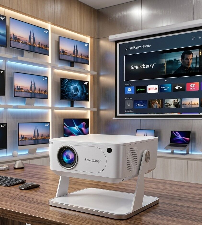 Manama, Tablet Computers, BHD 22,  New BoxPack Projector Builtin 5G WiFi You Can Play YouTube Mobile Phone On The Same Screen