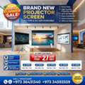 BHD 27,  Brand New Projector Screen Box Pack All Type & All Size Available At Good Price 34593559