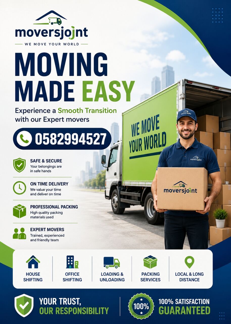 Khobar, Household, Moving Made Easy Experience A Smooth Transition With Our Expert Movers Contact 0582994527