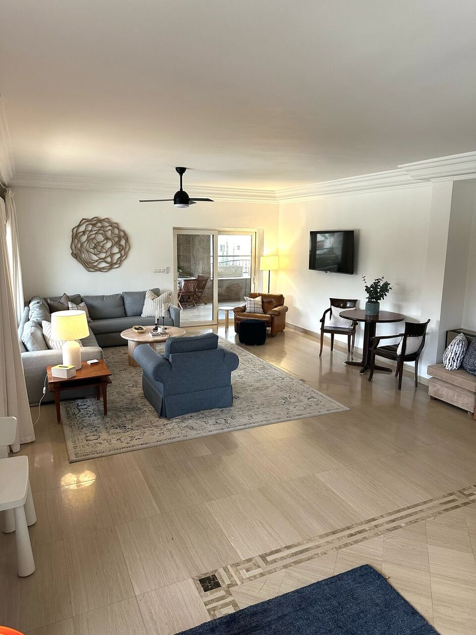 Amman, Apartments, Flats, Houses & Villas, JOD 18000/year,  4 BR,  Part Of Villa Semi Furnished 4B With Big Baconlies, Garden In Shemsani 00962777688956