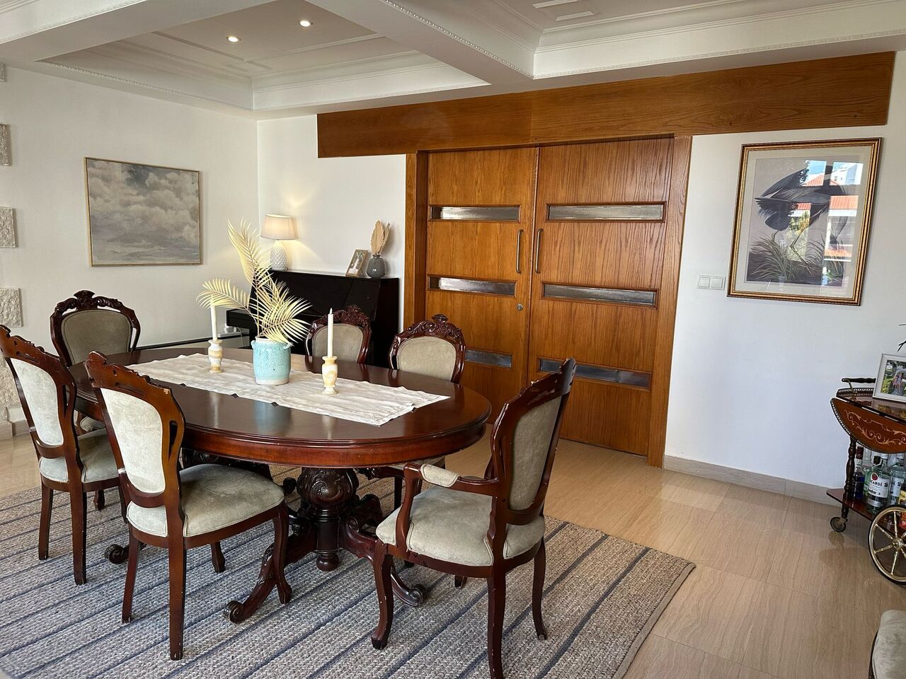 Amman, Apartments, Flats, Houses & Villas, JOD 18000/year,  4 BR,  Part Of Villa Semi Furnished 4B With Big Baconlies, Garden In Shemsani 00962777688956