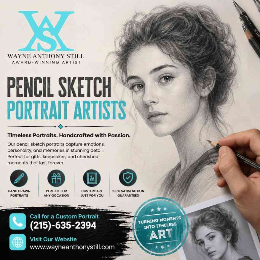 New York, Books, USD 49,  Pencil Sketch Portrait Artists | Custom Hand Drawn Portraits
