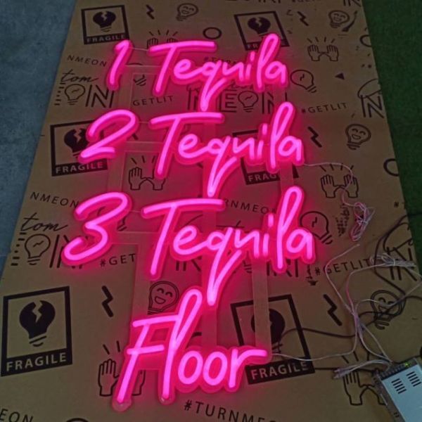 New York, Electronics, USD 589,  1 Tequila 2 Tequila 3 Tequila Floor Neon Sign