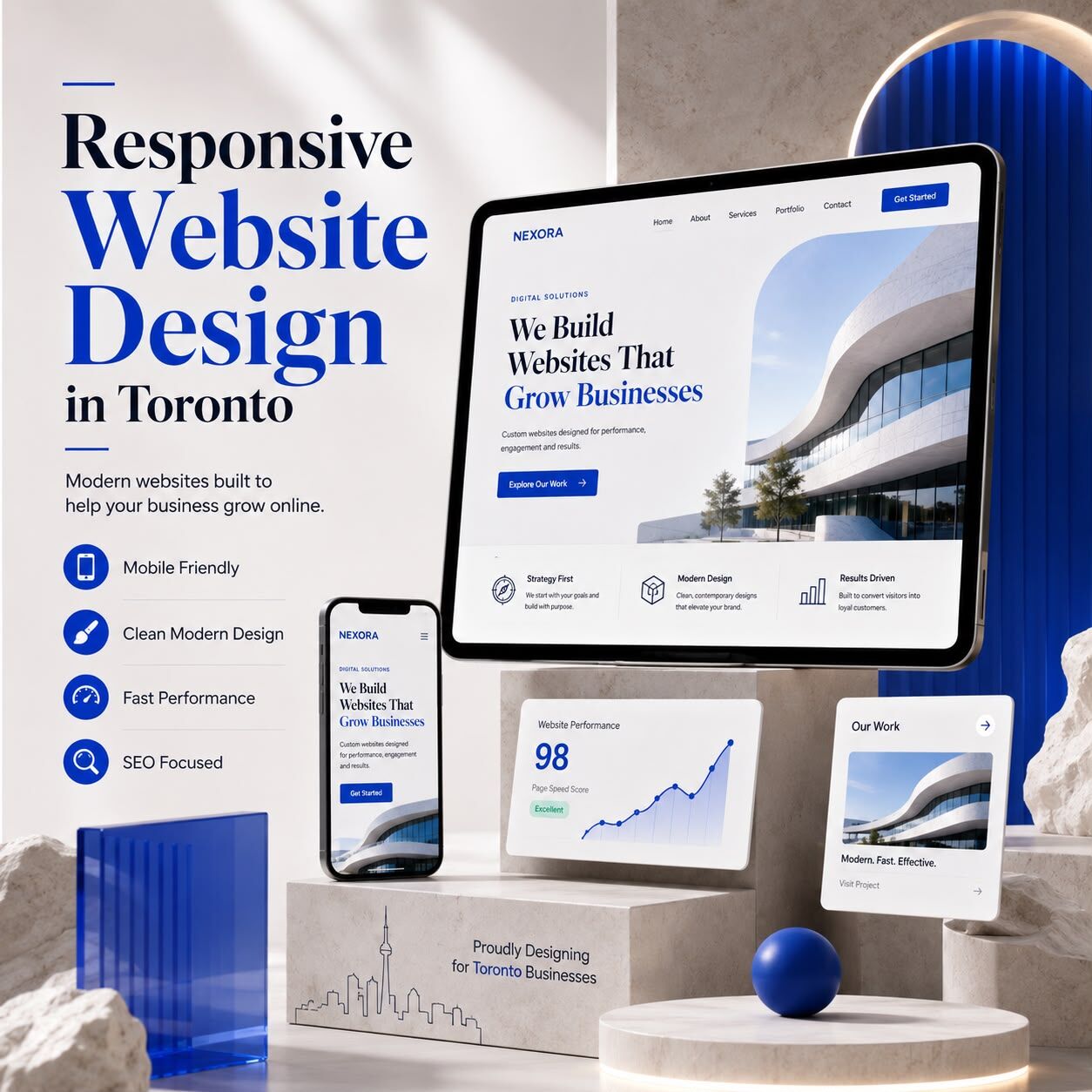 Toronto, Business, BridgeWeb - Website Design & Development