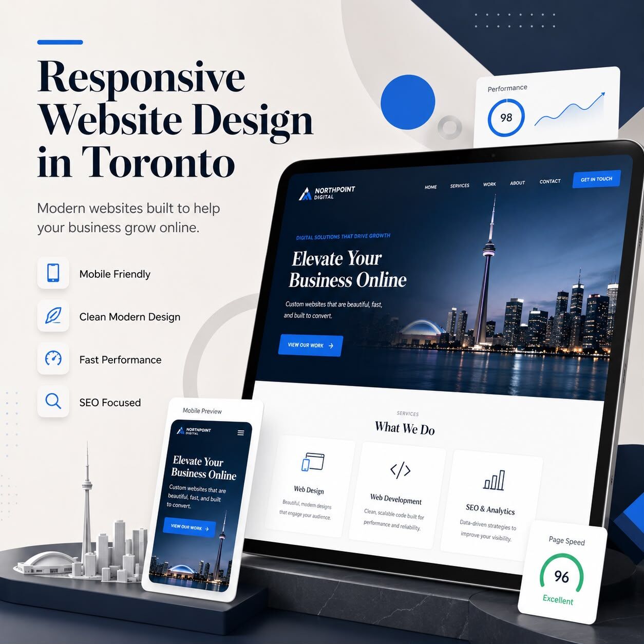 Toronto, Business, BridgeWeb - Website Design & Development