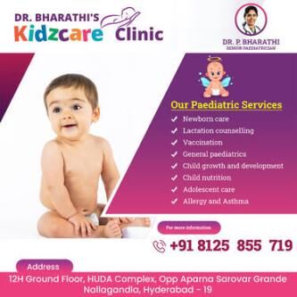 Hyderabad, Dental, Pediatrician Near Nallagandla | Dr Bharathi Kidz Dental