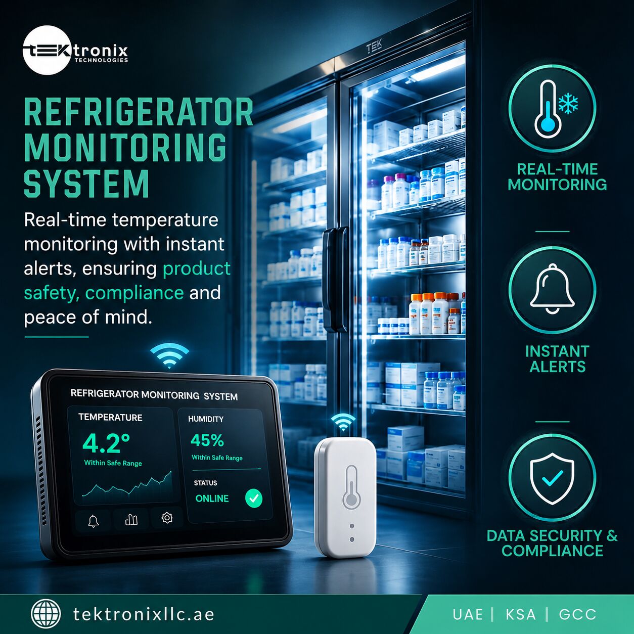 Dubai, Technical, Why Every UAE Office Needs A Smart Refrigerator Monitoring System