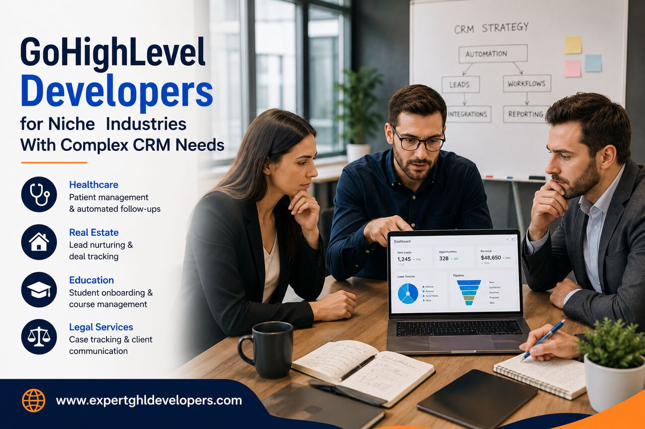 New York, Web Design & Development, GoHighLevel Developers For Niche Industries With Complex CRM Needs